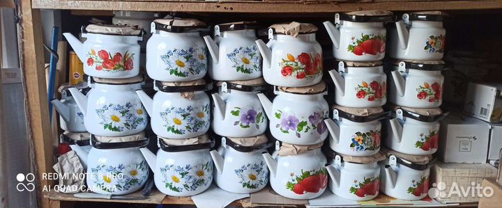 Чайник эмалированные