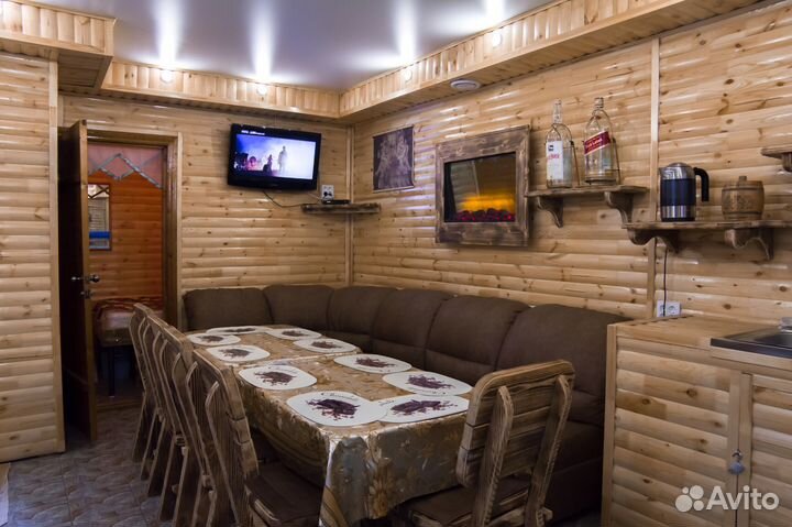 Уютная сауна В домашнем стиле