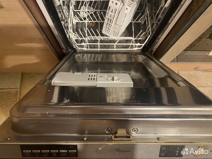 Посудомоечная машина whirlpool 45 см, встраеваемая