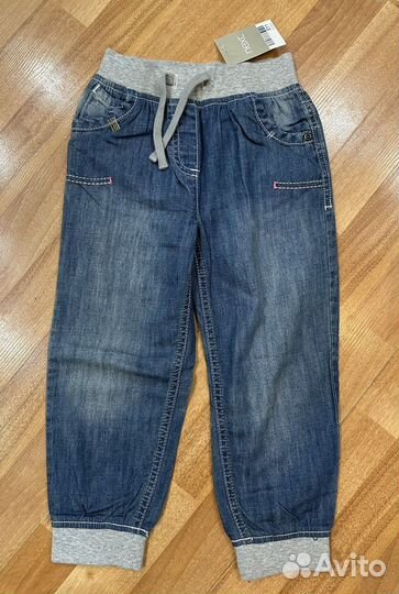 Джинсовые вещи, на девочку, р.92