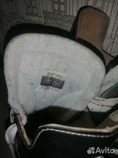 Коньки хоккейные детские