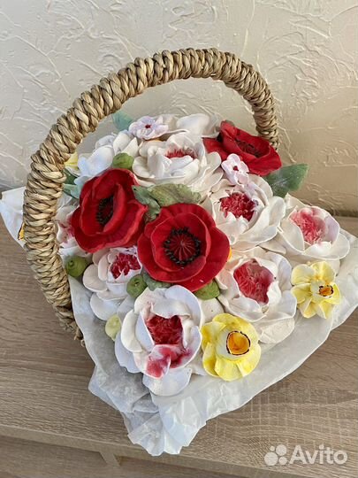 Зефирные букеты, зефирные коробочки