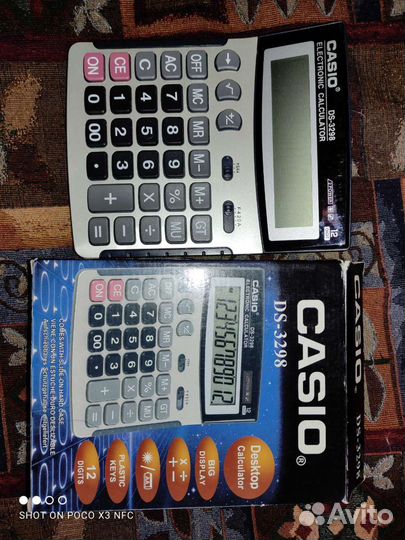 Калькулятор Casio DS-3298