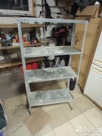 Стеллаж разборный металлический бу