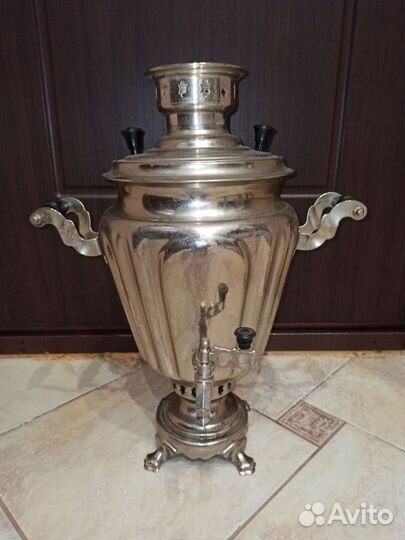 Самовар на дровах углях Новый СССР Тула 5 л