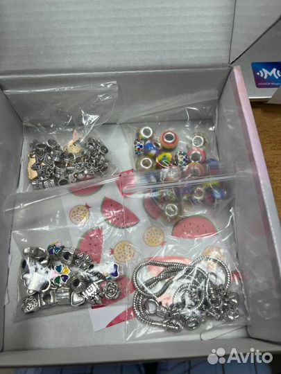 Набор для создания украшений 86 бусинок