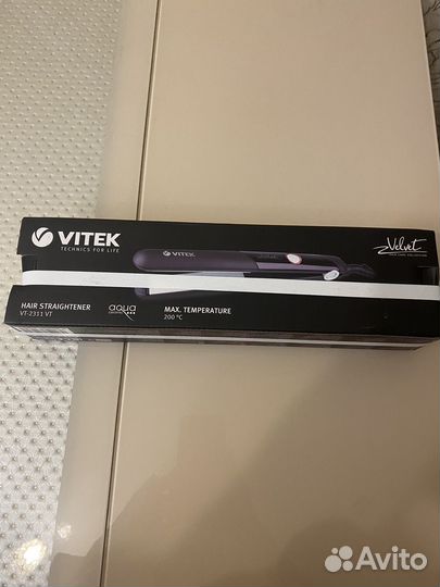 Выпрямитель для волос vitek новый
