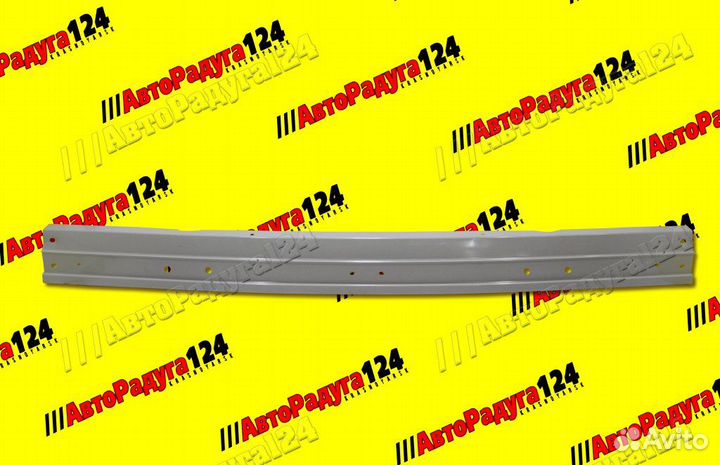 Бампер ваз 2105 передний голый окрашенный (балка б