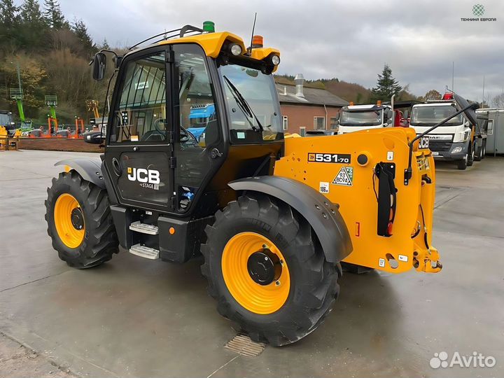 Телескопический погрузчик JCB 531-70, 2022