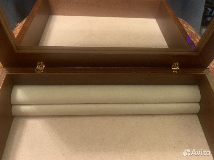 Шкатулка Leader Argenti отделка серебром 925 Итали