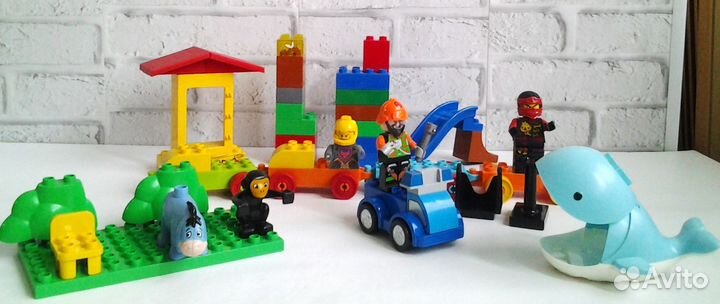 Lego duplo детали, фигурки пакетом