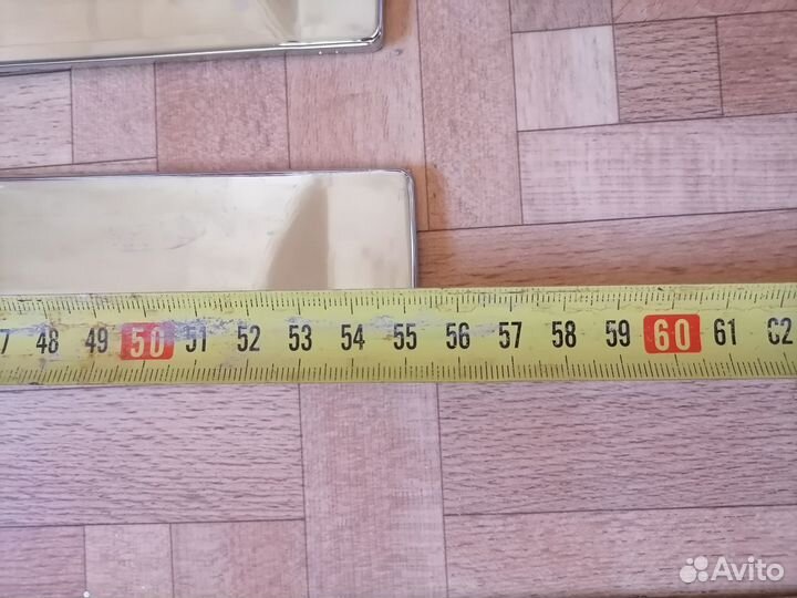 Комплект молдингов дверей mitsubishi pajero sport