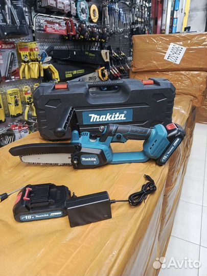 Аккумуляторная цепная пила makita 18 v