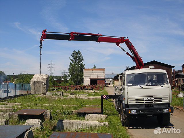 Услуги манипулятора крана