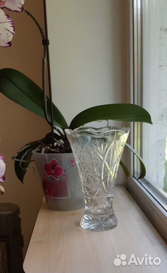 Хрустальные вазы для цветов