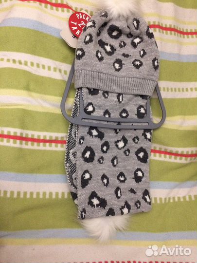 Комплект шапка и шарф