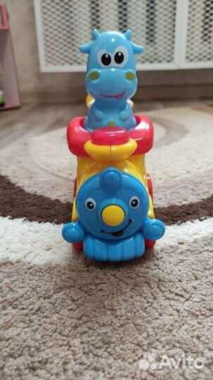 Паровозик на батарейках