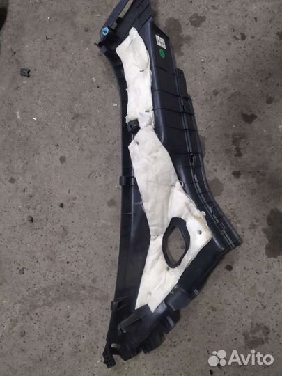 Обшивка стойки задней левой hyundai solaris 1