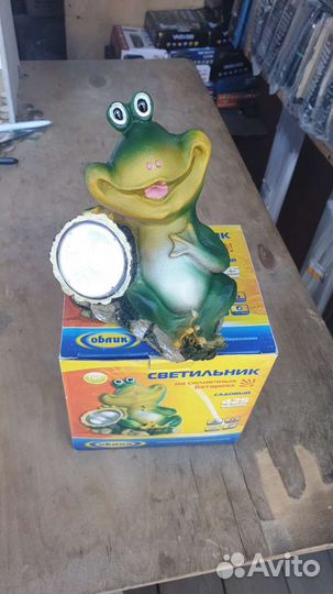 Светильник садовый Лягушка