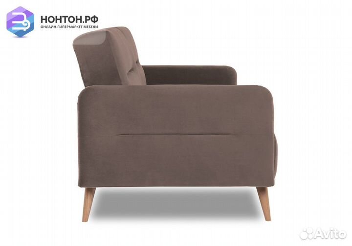 Диван книжка Хюгге коричневый