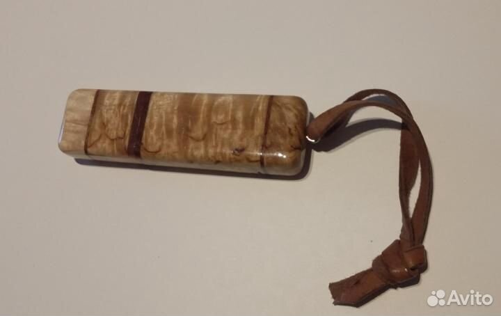 Письменный набор из карельской березы