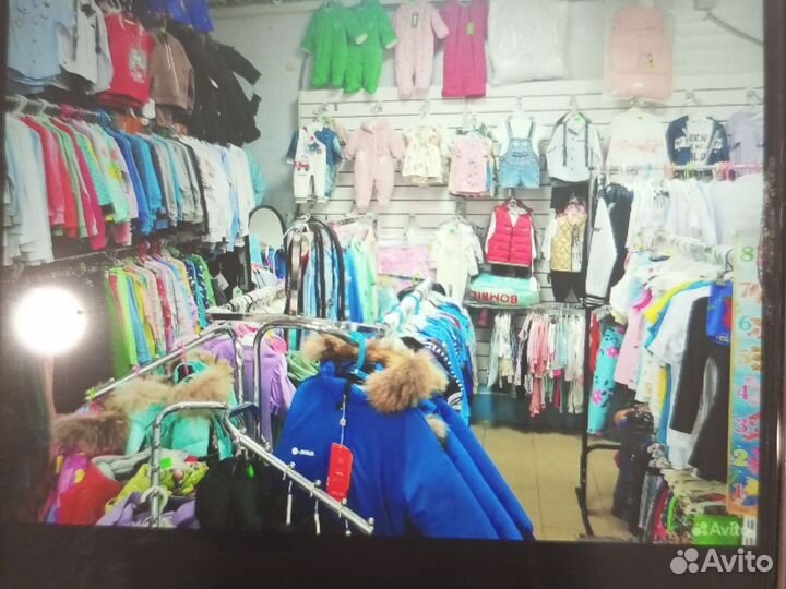 Товарные остатки детской одежды