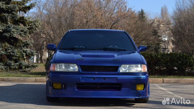 Губа impul на передний бампер Nissan Primera P10