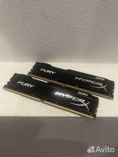Оперативная память DDR4 32gb 2*16 Hyper X
