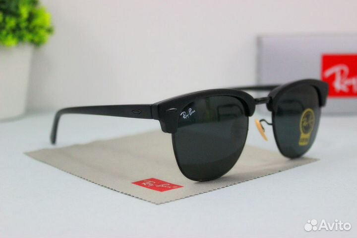 Очки Ray-Ban 3016 Clubmaster Classic Матовые