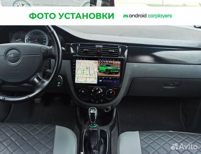 Штатная магнитола Chevrolet Lacetti ч.глянец