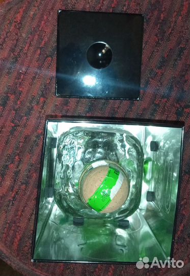 Бутылка стеклянная (текила Patron)