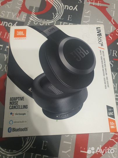 Беспроводные наушники jbl live 660