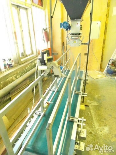 Фасовочный аппарат для торфа, грунта, соли, опила