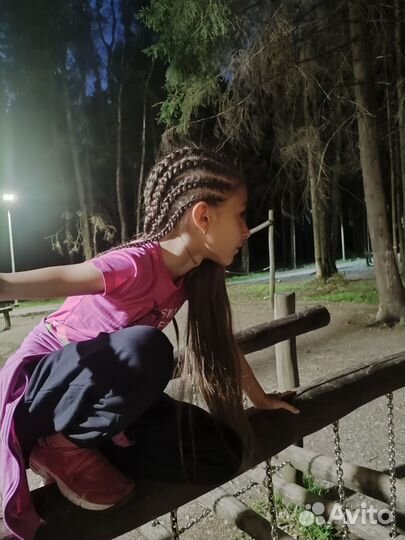 Плетение кос с канекалоном