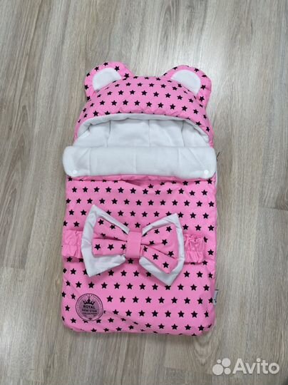 Конверт на выписку для девочки новый