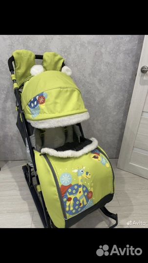 Санки коляска ника