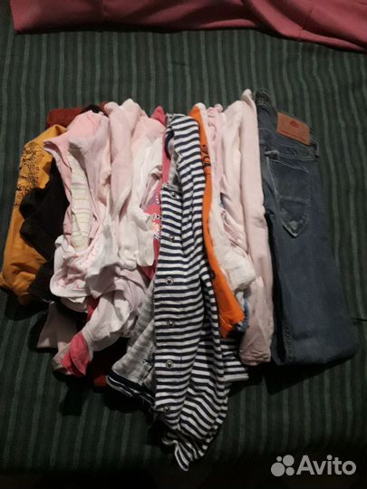 Вещи б/у для девочки 0/7 лет
