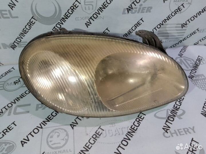 Фара правая Заз Шанс Сенс Chevrolet Lanos