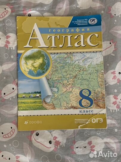 Атлас по географии 8 класс