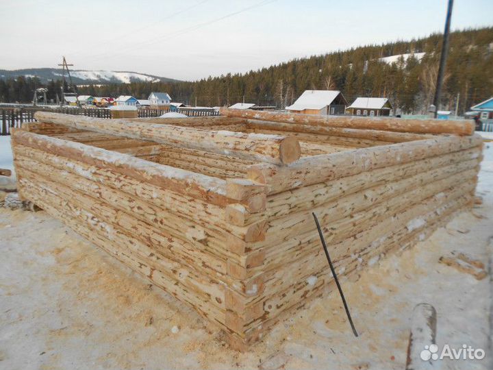 Сруб 6х6 5 стенка