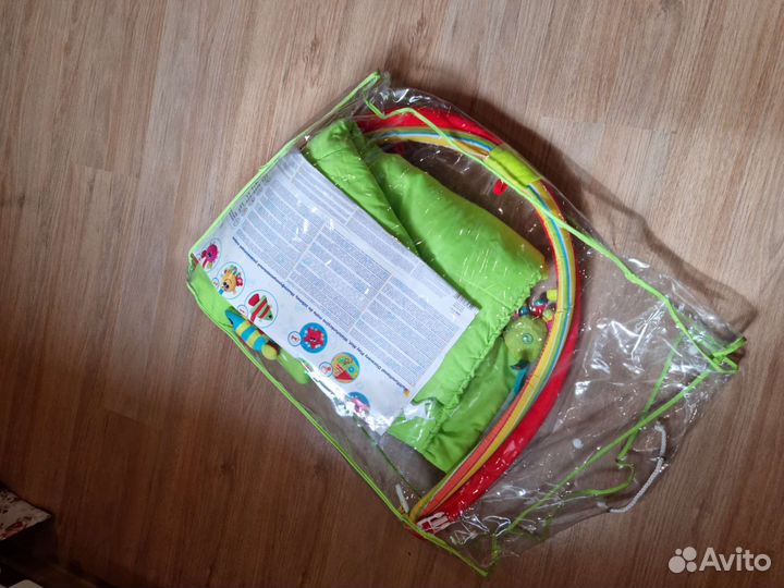 Развивающий детский коврик 3 в 1