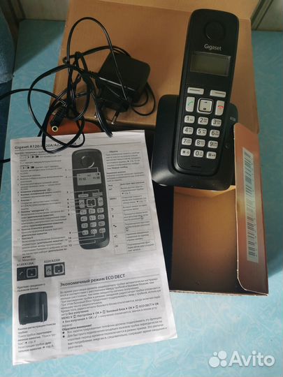 Радиотелефон Siemens Gigaset A120. Стационарный
