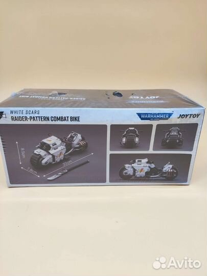 Warhammer 40k white scars combat bike