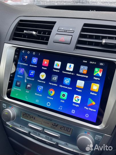 Toyota corolla camry prado android teyes магнитола