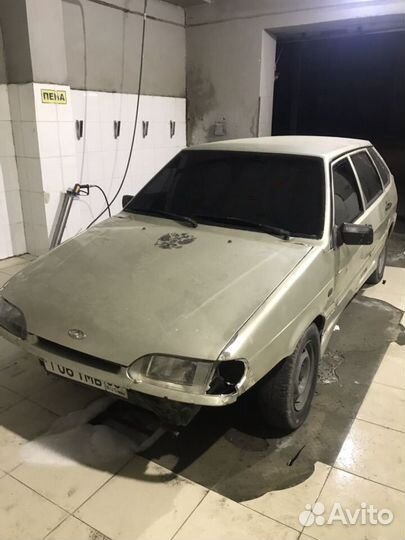 Бампер ваз 2114