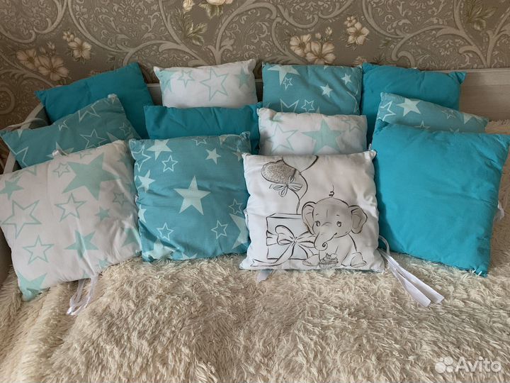 Бортики в кроватку