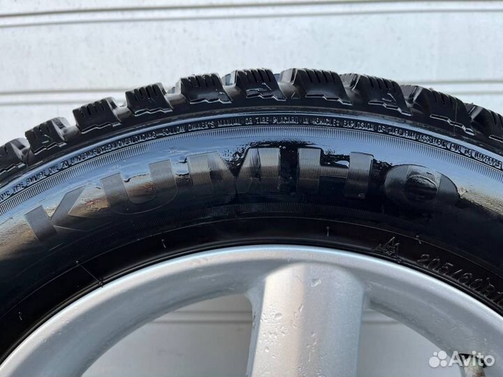 Kumho 205/60/R16 с дисками Suzuki Sx 4