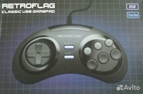 Джойстик, геймпад Sega USB Retroflag цена за 2шт