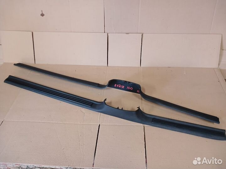 Накладки на пороги Audi 100 с4