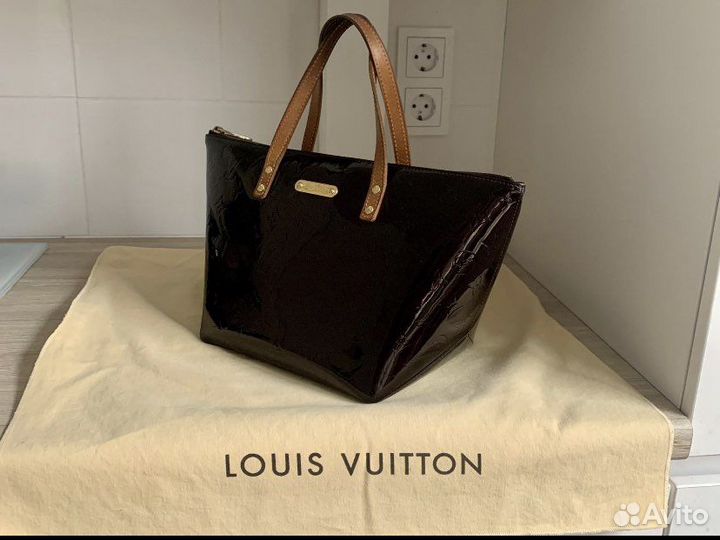 Louis vuitton оригинал: женская сумка тоут лаковая